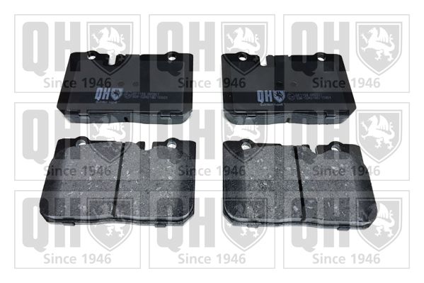 QUINTON HAZELL Комплект тормозных колодок, дисковый тормоз BP1198